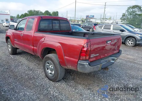 2005 Toyota Tacoma Base V6 z USA, uszkodzony, nr VIN 5TEUU42N45Z114953